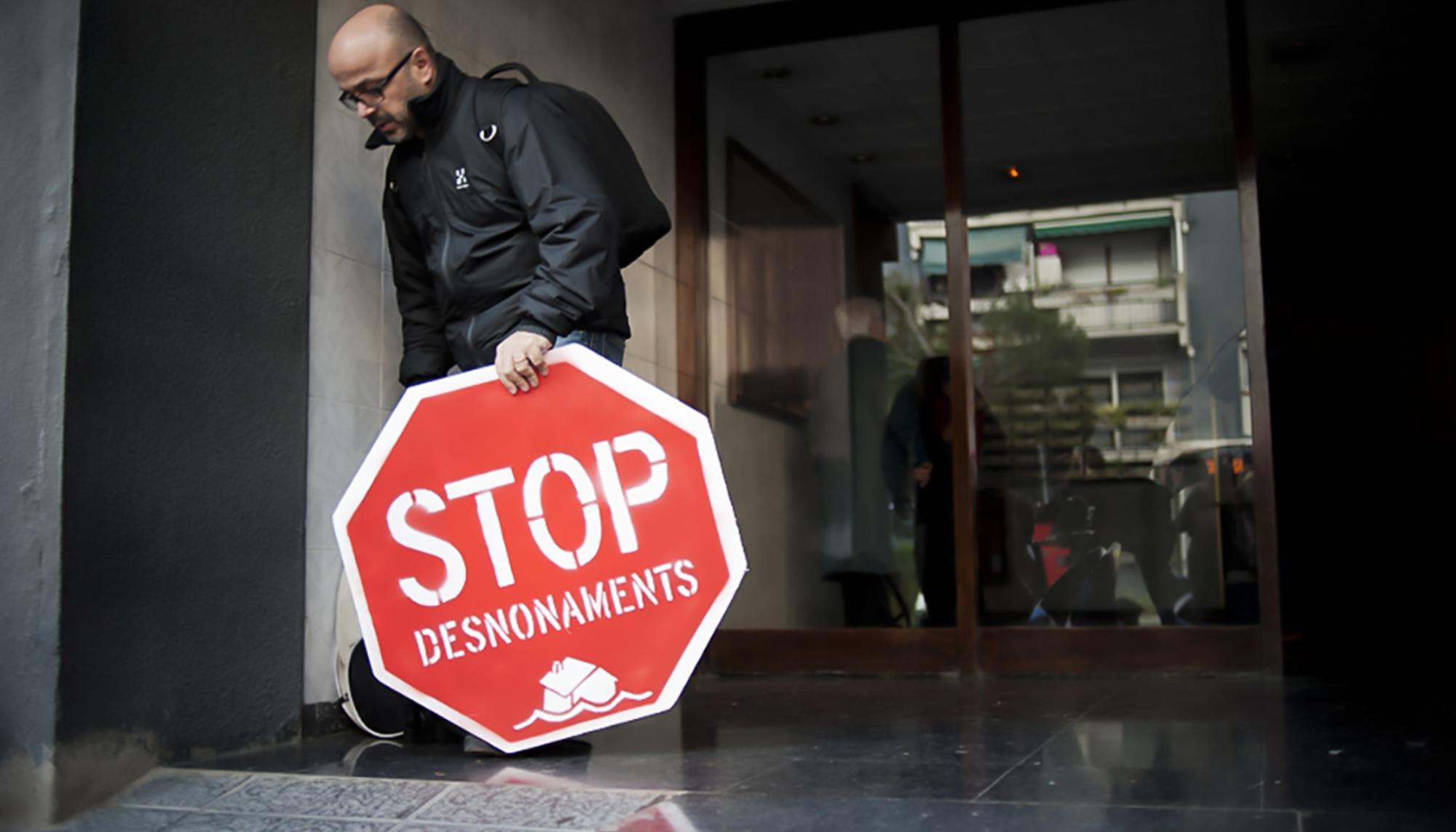 Desahucio paralizado Barcelona